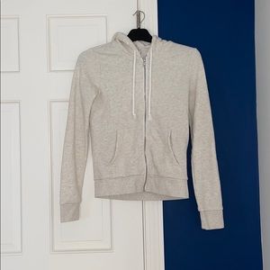 H&M divided zip up hoodie